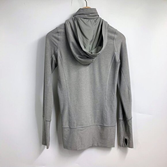 Lululemon Women's In Stride Full Zip Thumbholes‎ Sweatshirt Hoodie Size 2 - Picture 2 of 12